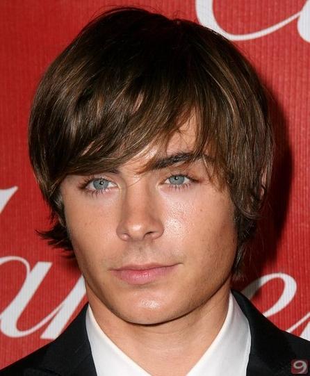 Zac Efron Cool Man Hairstyle.